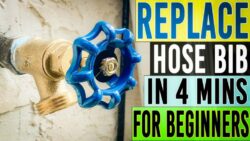 Hose Bib Replacement: How to Replace Outside Faucet Under 4 Mins.