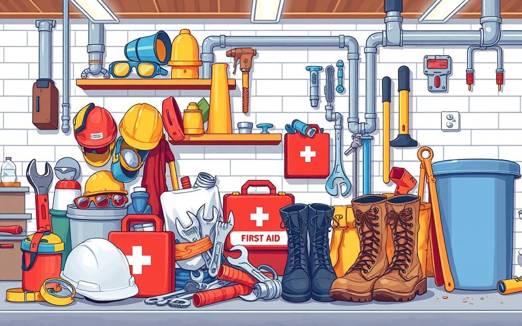 plumbing injury prevention and first aid
